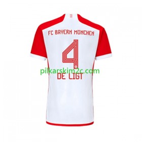 Koszulka Bayern Monachium Matthijs de Ligt 4 Główna 2023/24 Koszulki Piłkarskie